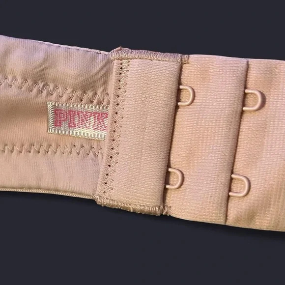 Victoria’s Secret PINK ⭐️ Nude Wear Everywhere Strapless Push-Up Bra - Picture 3 of 6